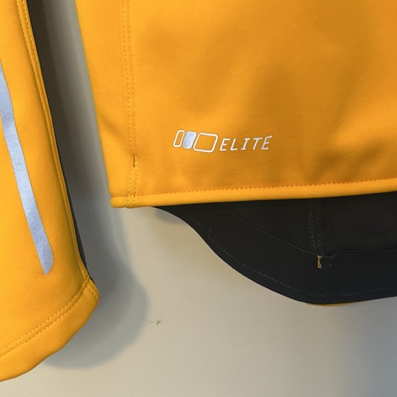 Pearl Izumi Elite Men's Soft Shell Jacket Neon Yellow Size M - Picture 3 of 14